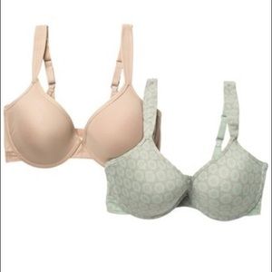 Lucky Brand Logo Trim Brushed Micro T-Shirt Bra